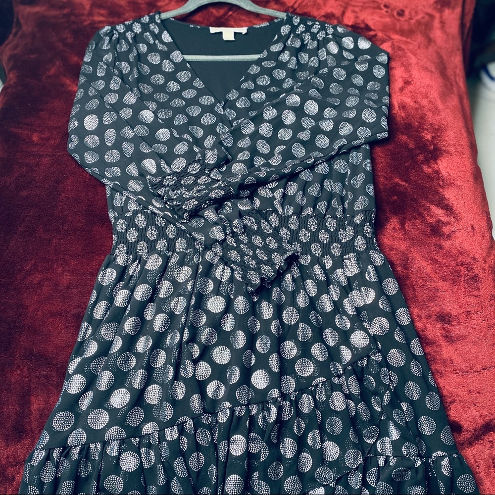 MICHAEL Michael Kors WOMEN’S PRINTED RUFFLE DRESS